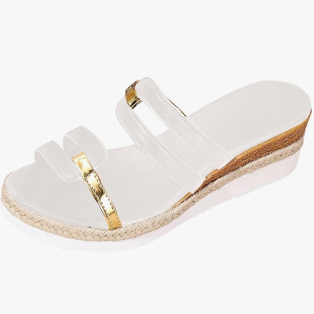 🖤 New Casual Summer Beach Bohemian Small Heel Espadrille🖤